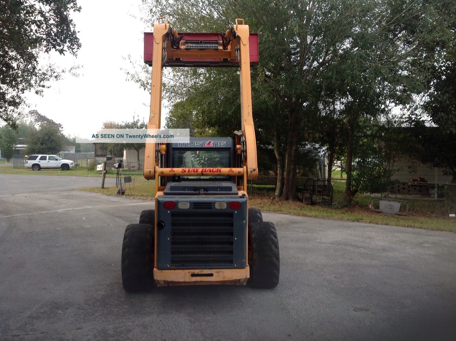 2109 Mustang 115 Hp Skid Steer Loader Less Then 800 Hours Hand And Foot