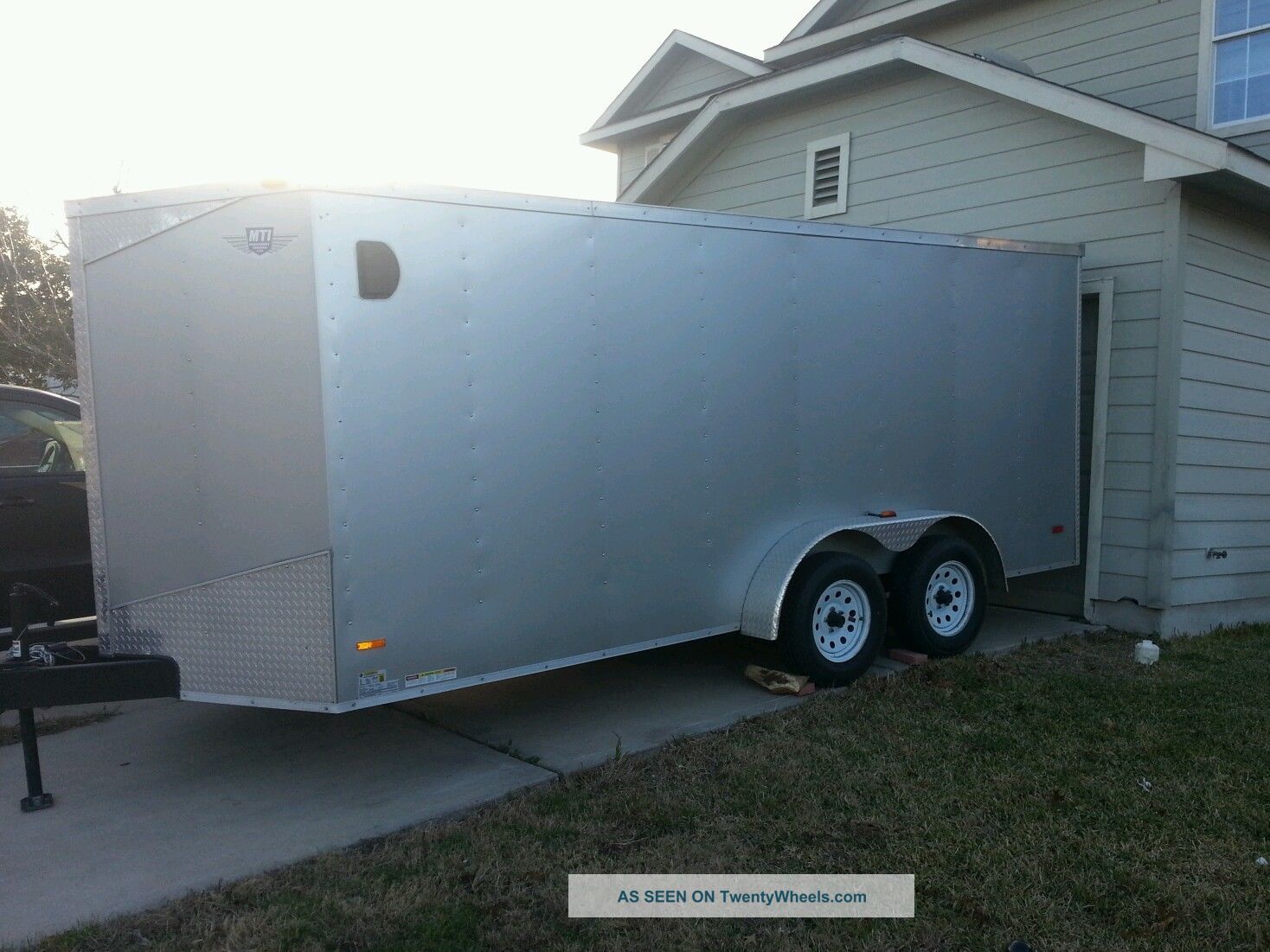 7x16 Enclosed Trailer. Trailers photo