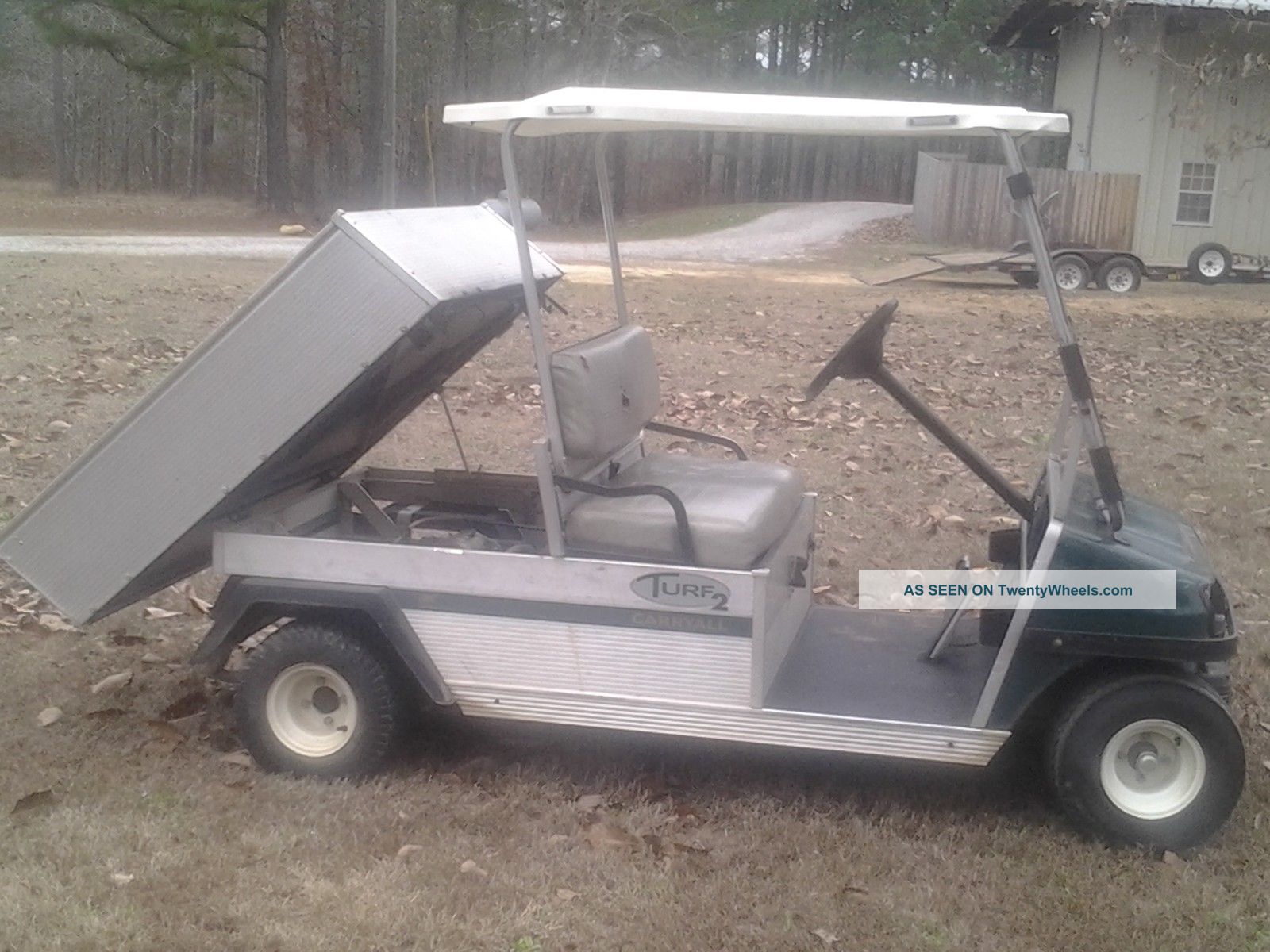 2006 Club Car Carry All 2 Carryall Ii Gasoline Golf Cart Dump Bed Utility Vehicles photo