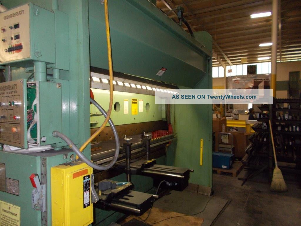 Cincinnati Fm 175 Ton X 12 ' Hydraulic Cnc Press Brake Back Gauge Form