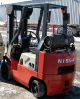 Nissan Model Cpj02a20pv (2004) 4000lbs Capacity Lpg Cushion Tire Forklift Forklifts photo 2