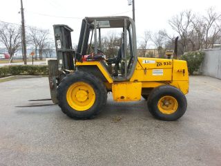 1997 Jcb 930 2wd Rough Terrain Forklift 6000 Lb. photo