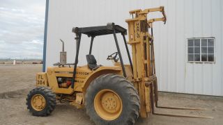 Harlo 4x4 Diesel Field Forklift With Bin Clamp photo