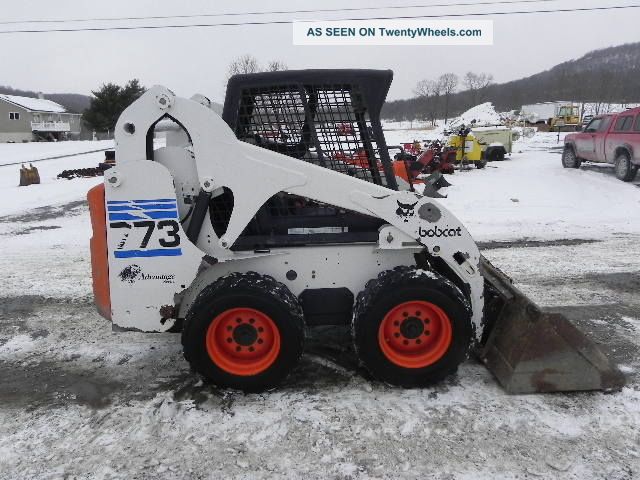 2002 Bobcat 773 G Series Rubber Tired Skid Steer Loader S185 46hp