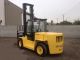 Hyster Forklift 15500 Lbs H155xl2 Pneumatic Tires Side - Shifter Diesel Engine Forklifts photo 2