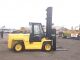 Hyster Forklift 15500 Lbs H155xl2 Pneumatic Tires Side - Shifter Diesel Engine Forklifts photo 4
