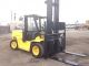 Hyster Forklift 15500 Lbs H155xl2 Pneumatic Tires Side - Shifter Diesel Engine Forklifts photo 5