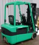 Mitsubishi Model Fb20kt (2004) 4000lbs Capacity 3 Wheel Electric Forklift Forklifts photo 1