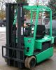 Mitsubishi Model Fb20kt (2004) 4000lbs Capacity 3 Wheel Electric Forklift Forklifts photo 2