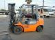 2006 Toyota Forklift 5000lbs Pneumatic Tires 4 Stage Goes 20 Feet High Sideshift Forklifts photo 2