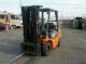 2006 Toyota Forklift 5000lbs Pneumatic Tires 4 Stage Goes 20 Feet High Sideshift Forklifts photo 3