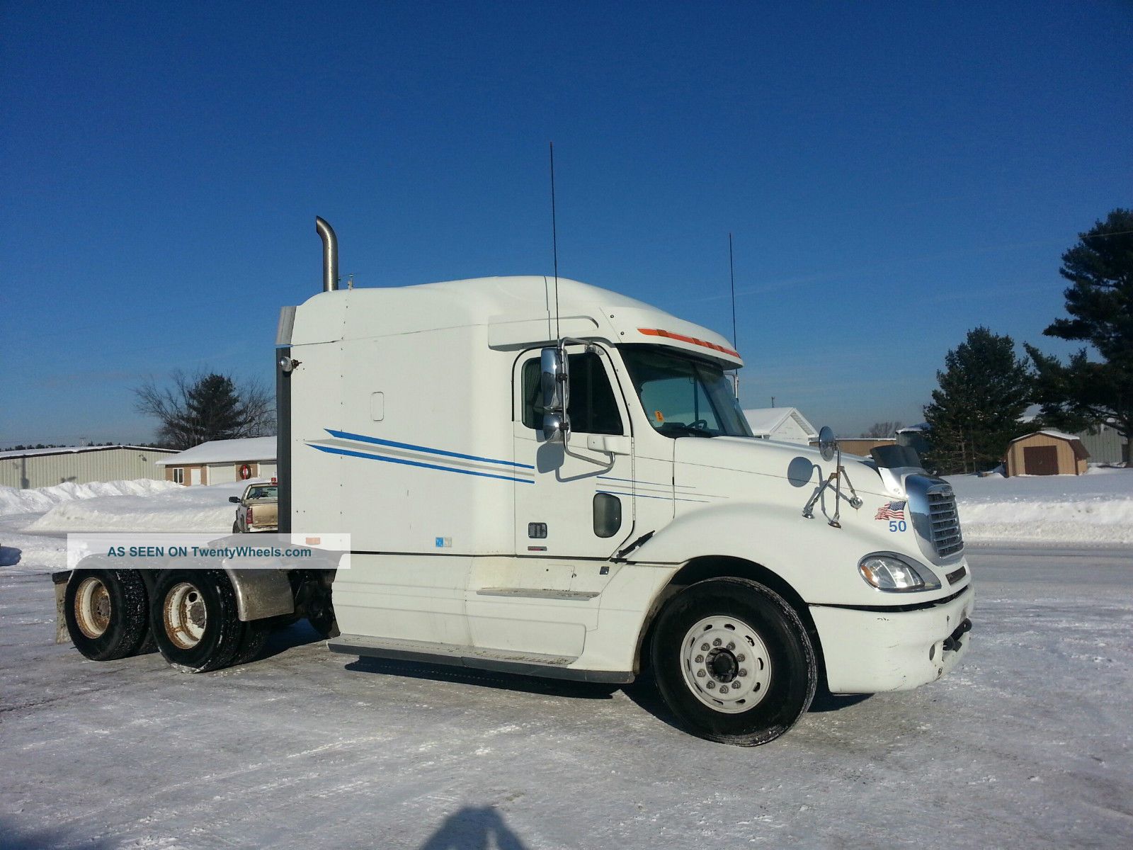 2003 Freightliner Columbia Sleeper Semi Trucks photo