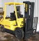 Hyster Model H50xm (2003) 5000lbs Capacity Lpg Pneumatic Tire Forklift Forklifts photo 1