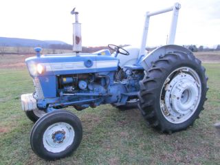 1965 Ford 4000 Tractor 55 Hp Gas 13.  6 - 38 Tires Live Pto Pwr Steering Weight photo