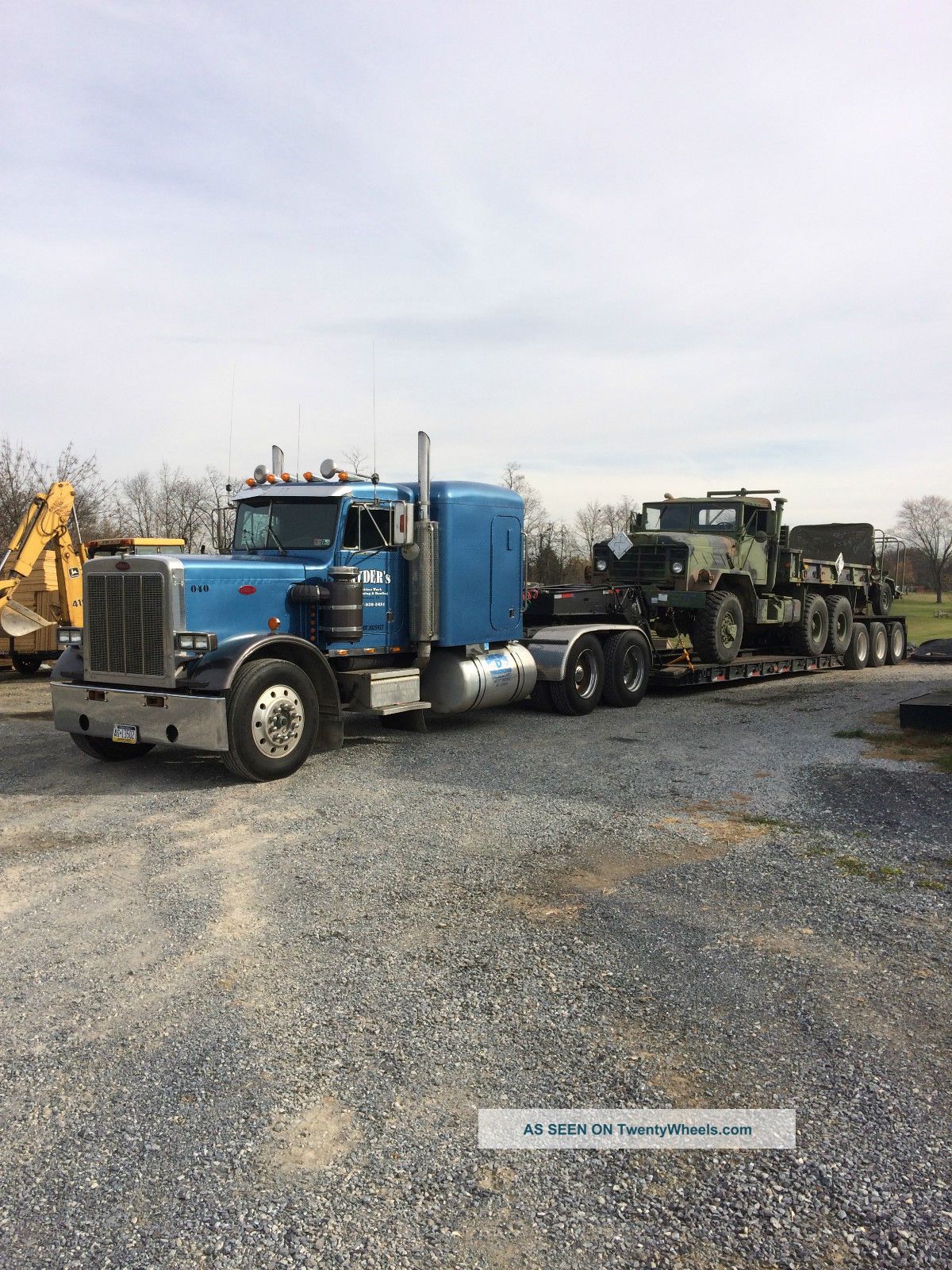 1986 Peterbilt 359 Sleeper Semi Trucks photo