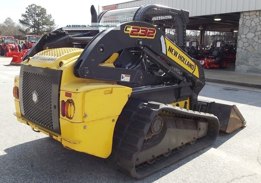 2011 Holland C232 Compact Track Loader 959 Hours Stock U301049