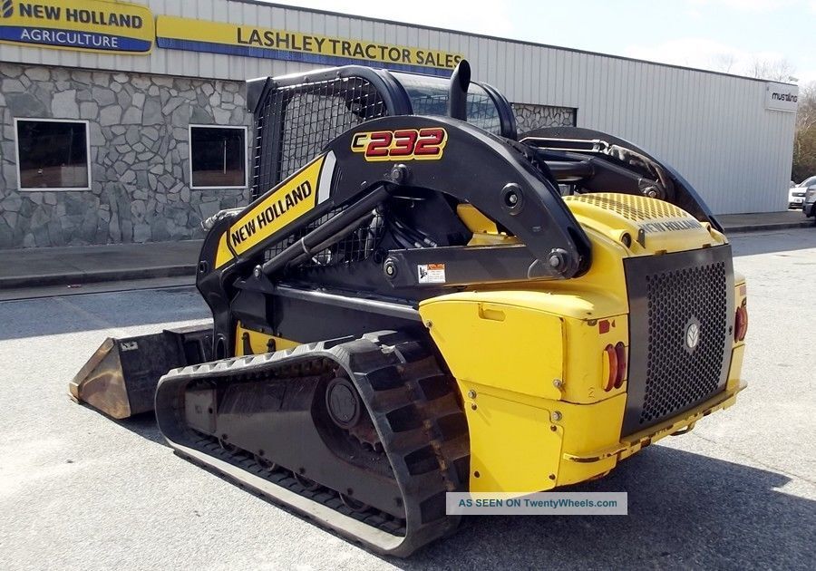 2011 Holland C232 Compact Track Loader 959 Hours Stock U301049