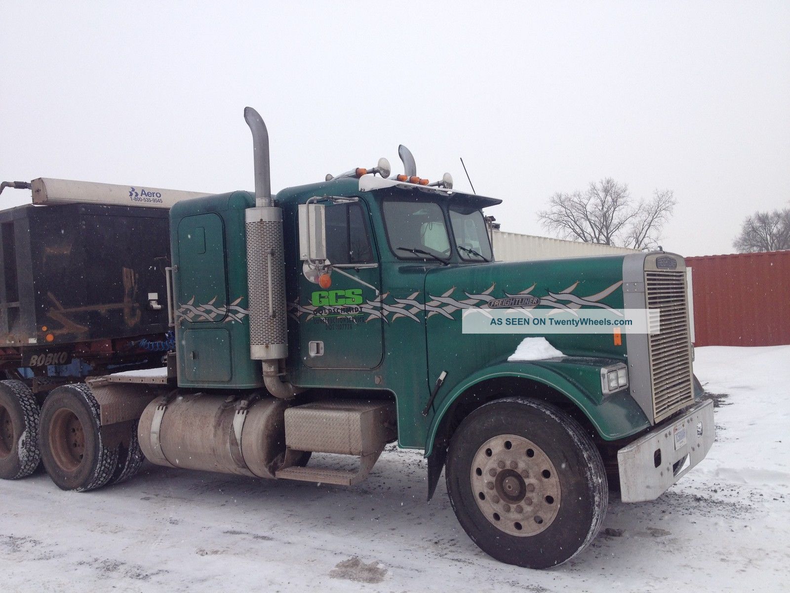 1986 Freightliner Flc Sleeper Semi Trucks photo