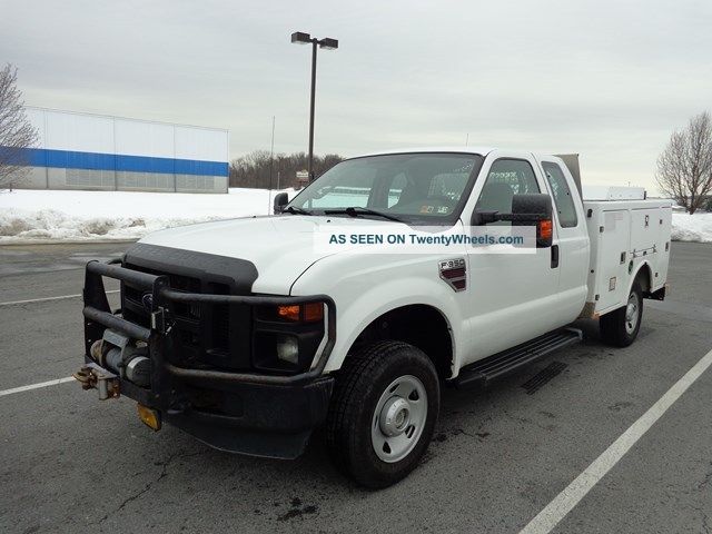 2008 Ford F350 4x4 Service Utility Truck Utility / Service Trucks photo