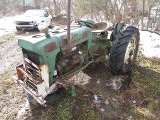 Oliver 55 Tractor 1955? Almost Whole Diesel Tractor Parts Or Restoration photo