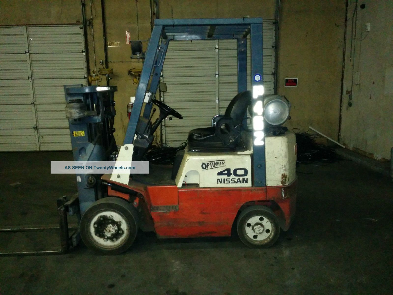 Nissan 40 forklift specs #2