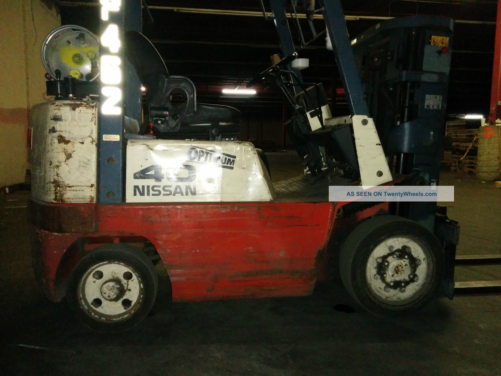 Nissan 40 forklift specs #8