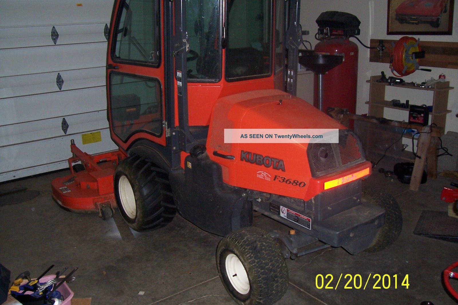 Kubota Tractor F 3680 With Attachments Tractors photo