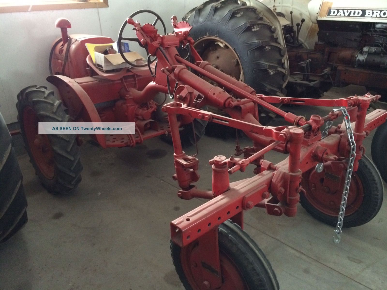 Rare David Brown 2d Tractor Antique & Vintage Farm Equip photo