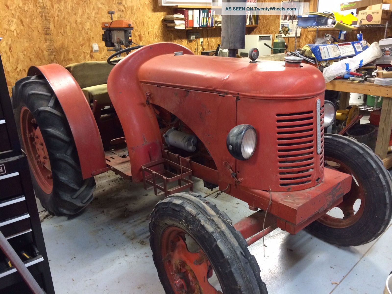 Rare 1950 David Brown Cropmaster Tractor Antique & Vintage Farm Equip photo
