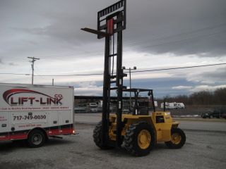8000 Lbs.  Sellick Rough Terrain Forklift photo