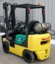 Komatsu Model Fg15ht16 (2002) 3000lbs Capacity Lpg Pneumatic Tire Forklift Forklifts photo 1