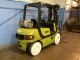2005 Clark Cmp - 25,  5000,  Lpg,  3 Stage,  Side - Shift,  Pnuematic Tire,  2800hrs Forklifts photo 2