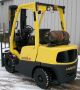 Hyster Model H60ft (2006) 6000lbs Capacity Lpg Pneumatic Tire Forklift Forklifts photo 1