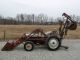 1950 Ford 8n Tractor With Front Loader & Rear Backhoe Antique & Vintage Farm Equip photo 1