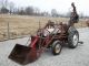 1950 Ford 8n Tractor With Front Loader & Rear Backhoe Antique & Vintage Farm Equip photo 4