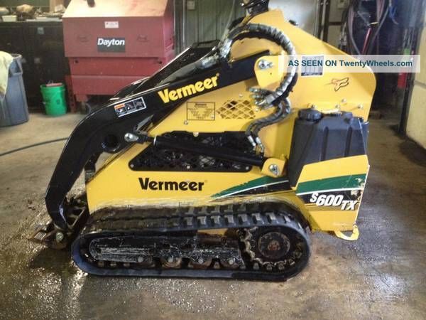 2009 Vermeer S600tx Diesel Only 438 Hrs In Skid Steer Loaders photo