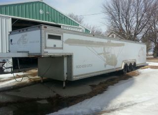 91 T&e Cargo Trailer Set Up For Racing photo