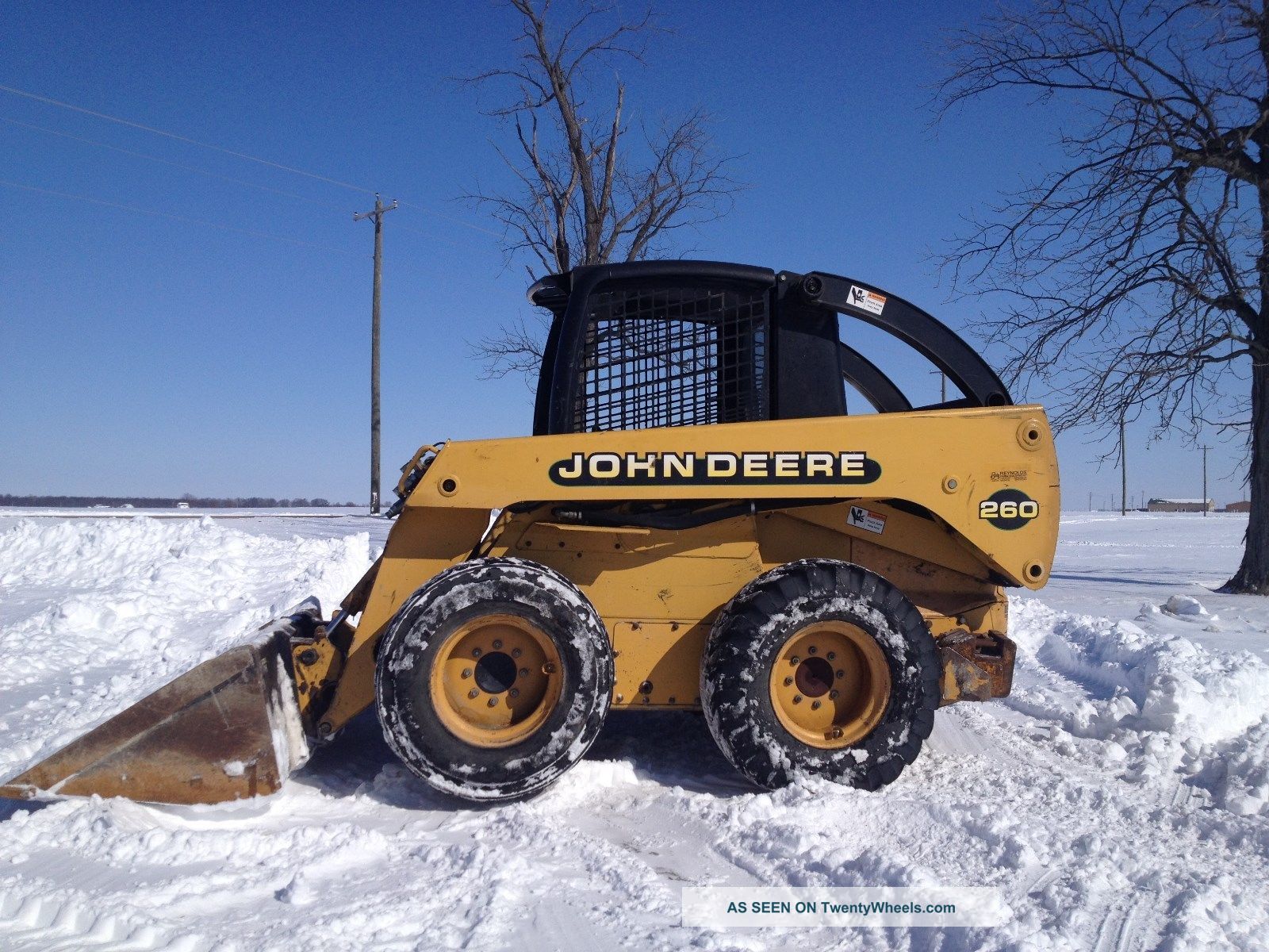 2003 John Dere 260 Skid Steer Bobcat Skid Steer Loaders photo