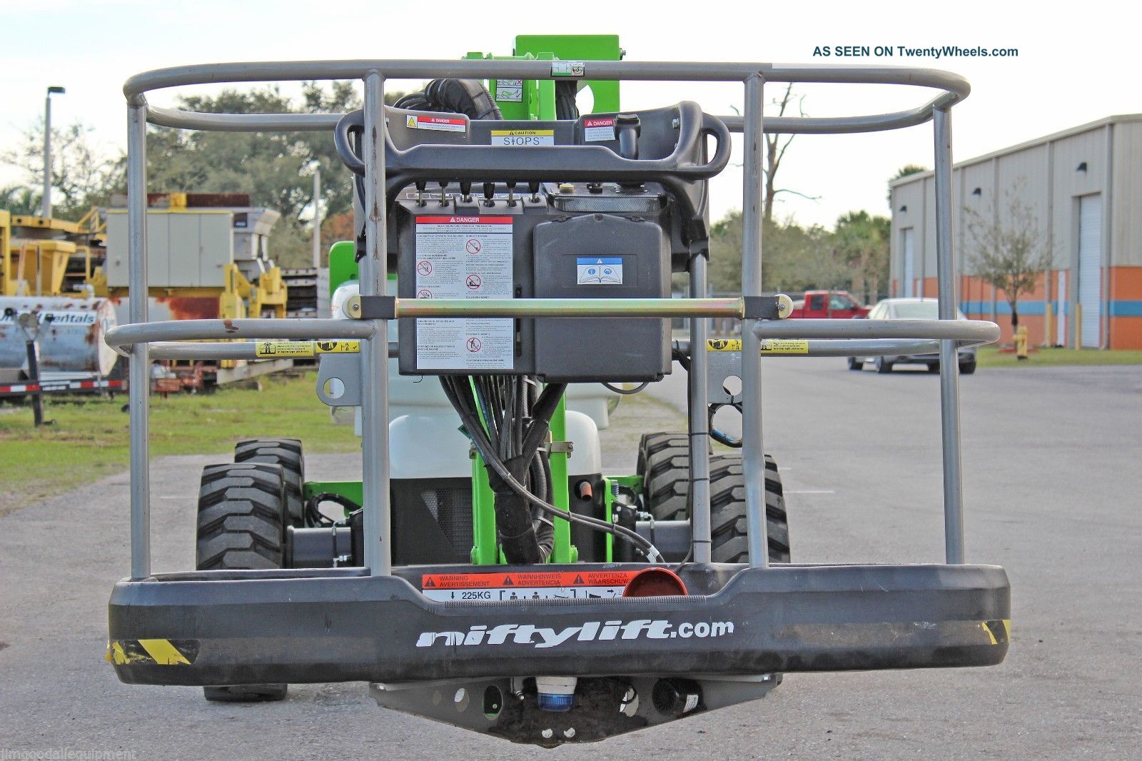 Nifty Sp50 4x4 Rough Terrain Boom Lift, 56 