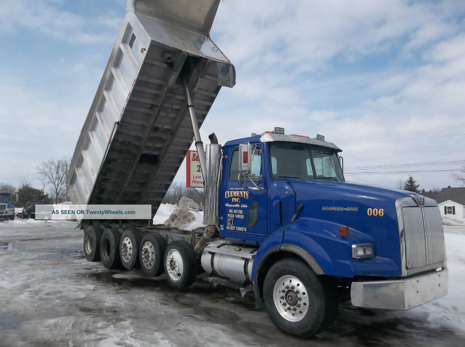 2003 Western Star 4900 Dump Trucks photo