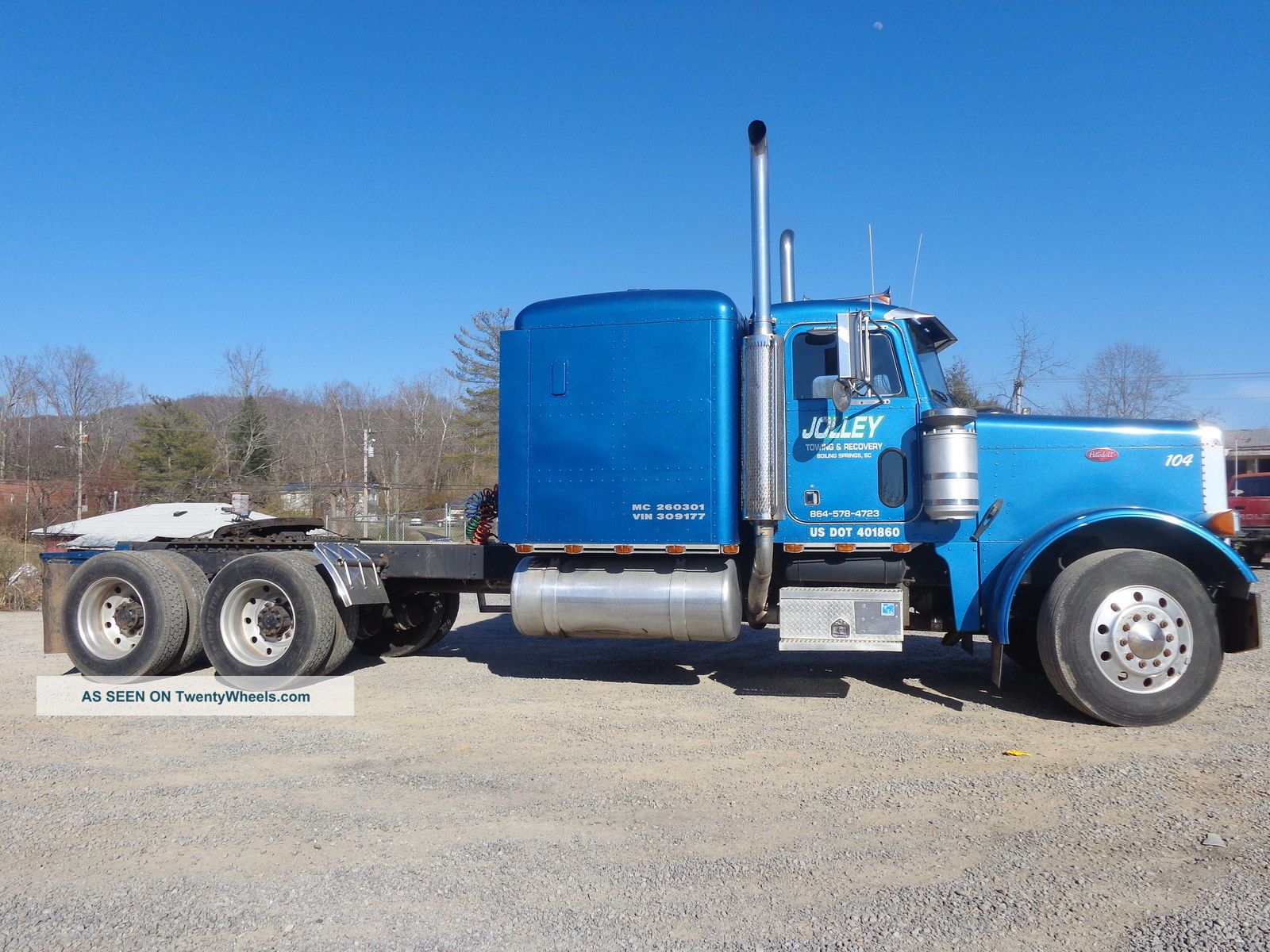 1991 Peterbilt Sleeper Semi Trucks photo