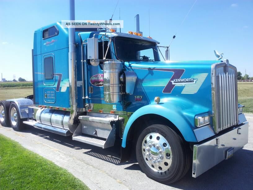 1999 Kenworth W900 L Sleeper Semi Trucks photo