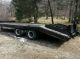 20 Ton Eager Beaver Tag Along Backhoe Equipment Flat Bed Trailer Trailers photo 1
