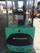 Mitsubishi Fbc25k Triple Stage Electric Forklift W/charger Texas Forklifts photo 9