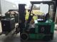 Mitsubishi Fbc25k Triple Stage Electric Forklift W/charger Texas Forklifts photo 3