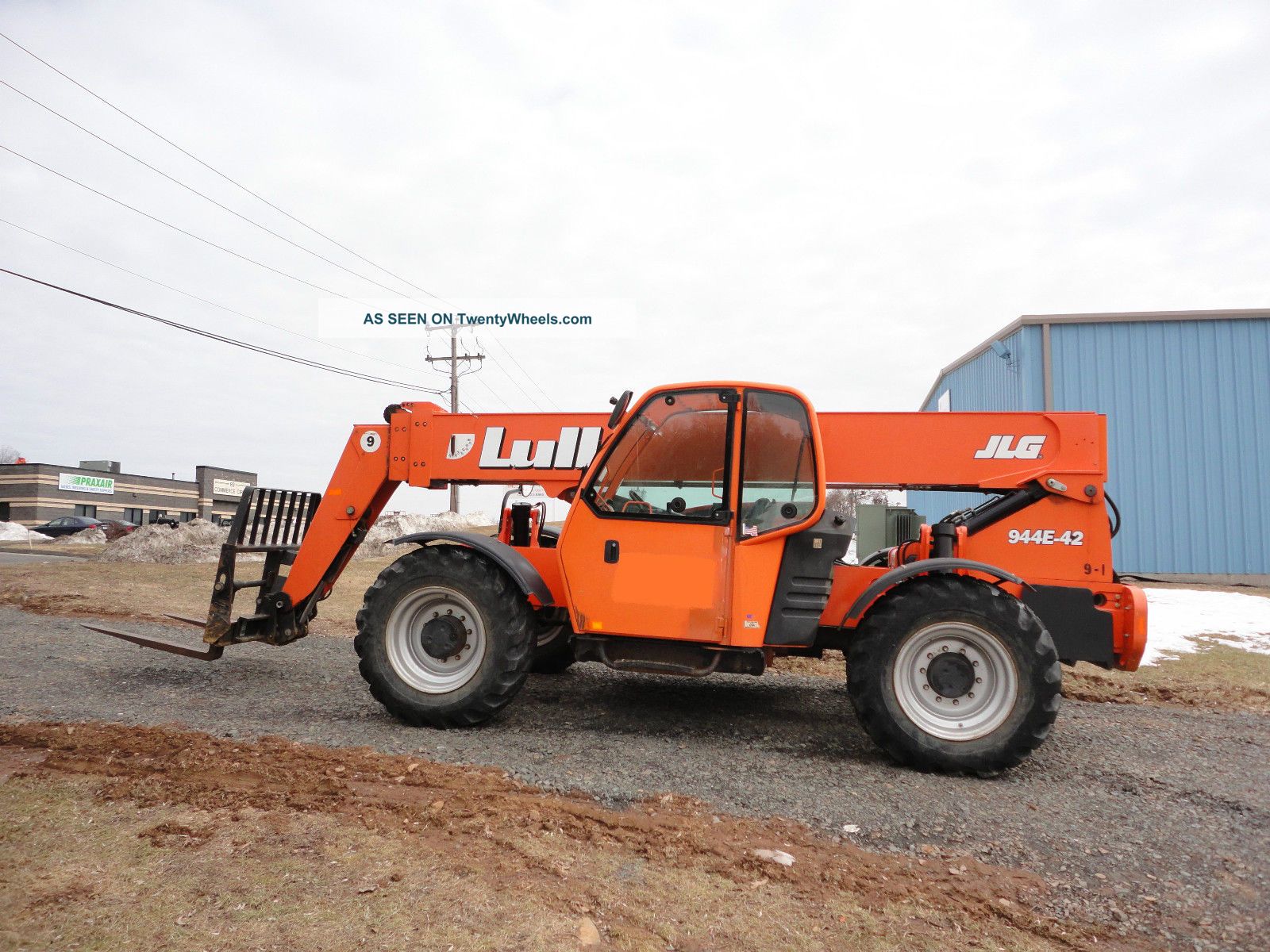 Lull Jlg Telehandler 944 Telescopic Forklift 9, 000 Capacity 42 ' Reach
