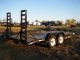 20 ' Skidsteer Trailer With Stand - Up Ramps Trailers photo 3