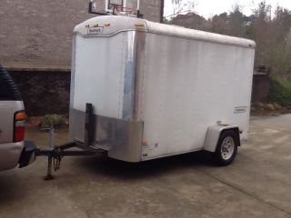 Trailer 7x10 Covered With Rear Drive Up Door photo