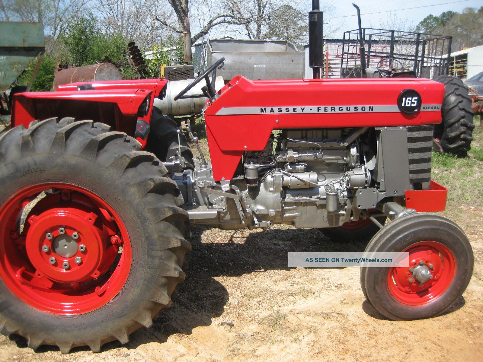Massey Ferguson 165 Diesel 58 Hp 1973 Model