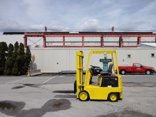 Electric Forklift 4,  000 Lbs 36 Volts - Triple Mast - Lift Truck - photo